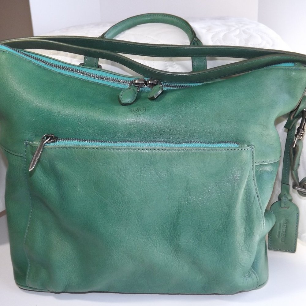 OLD TREND CROSSBODY PURSE SUNNY GROVE AQUA